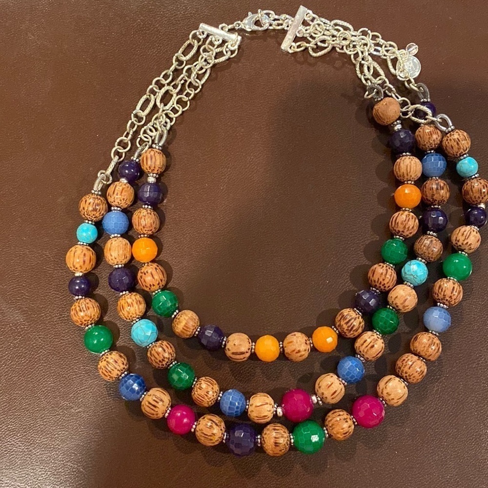 Dana Buchman three strand necklace